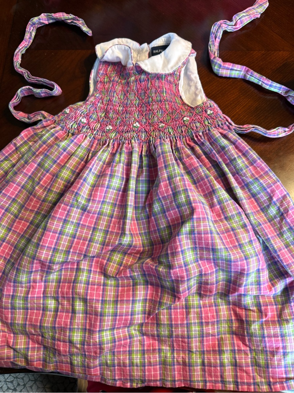 Ralph Lauren Toddler Smocked Dress